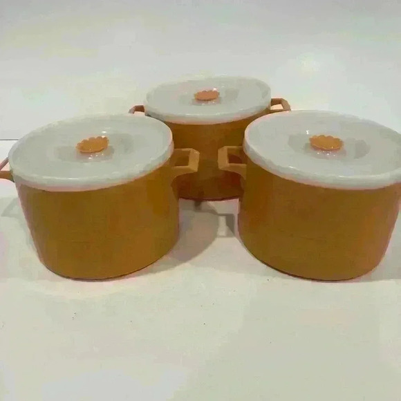 Vintage Stacking Containers with Rack - Picture 3 of 9